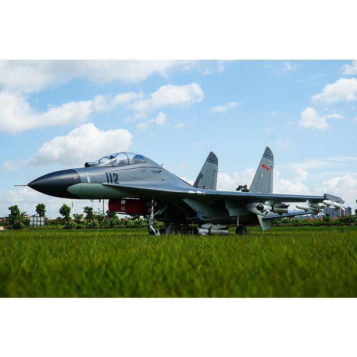 FMS Sukohi Su-27 / J-11 EDF RC Fighter Jet ARTF (no Tx/Rx/Batt) - Grey