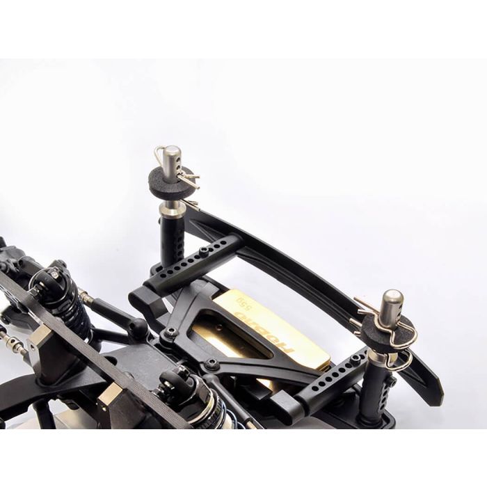 Hobao 1:10 EX10 2WD RC Electric Drag Car Pro Rolling Chassis