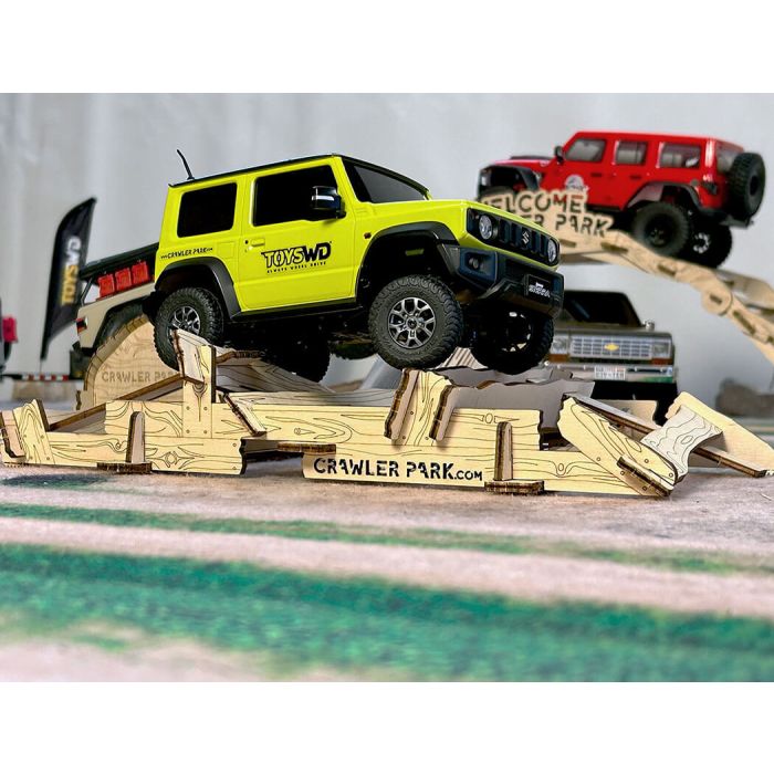 Crawler Park Welcome Kit 1/18 & 1/24 RC Car Track - 5 Obstacles