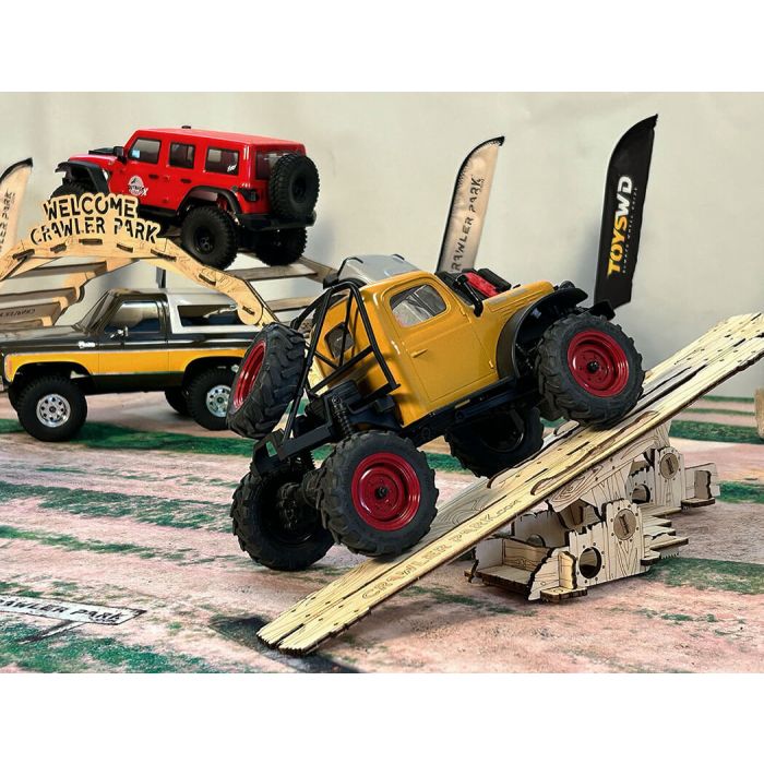 Crawler Park Welcome Kit 1/18 & 1/24 RC Car Track - 5 Obstacles