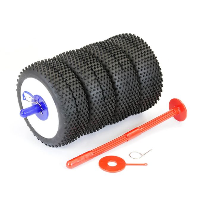 Fastrax RC Model Car 1/8th Mugen/Kyosho/Hobao Wheel Holder (2)