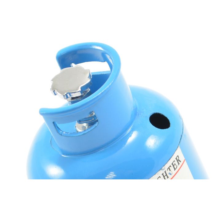 Fastrax 1:10 RC Scale Model Alloy Painted Calor Propane Gas Bottle - Blue