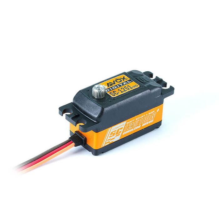 Savox SC-1251MG+ 9Kg Waterproof Digital Low Profile Metal Gear Servo