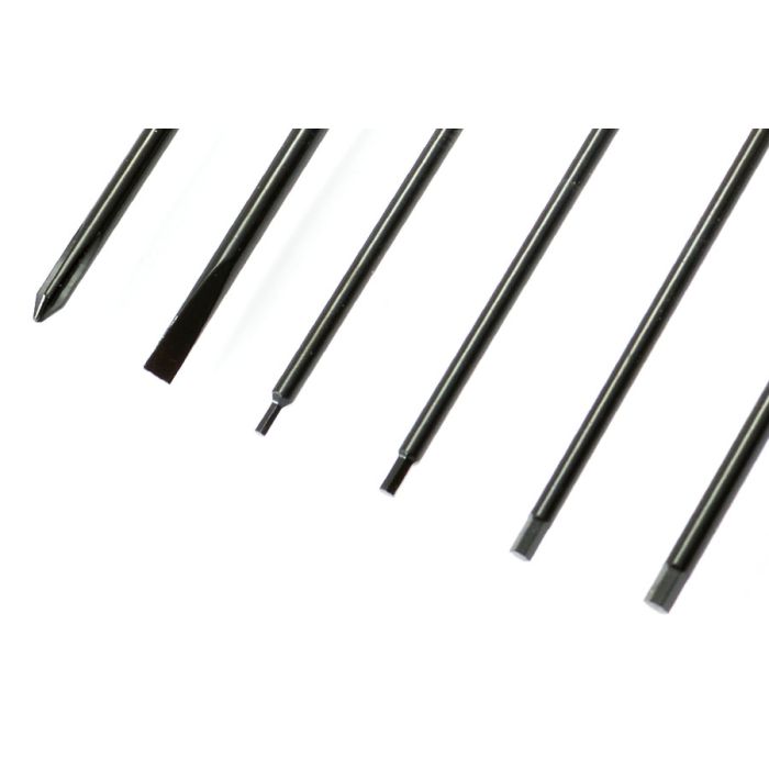 Fastrax Team 6 Piece Metric Hex Wrench & Screwdriver Tool Set - High Quality