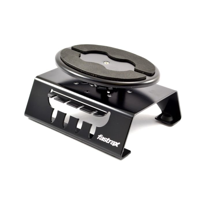 Black Aluminium Locking Rotating Car Maintenance Pit Stand with Magnetic Strips
