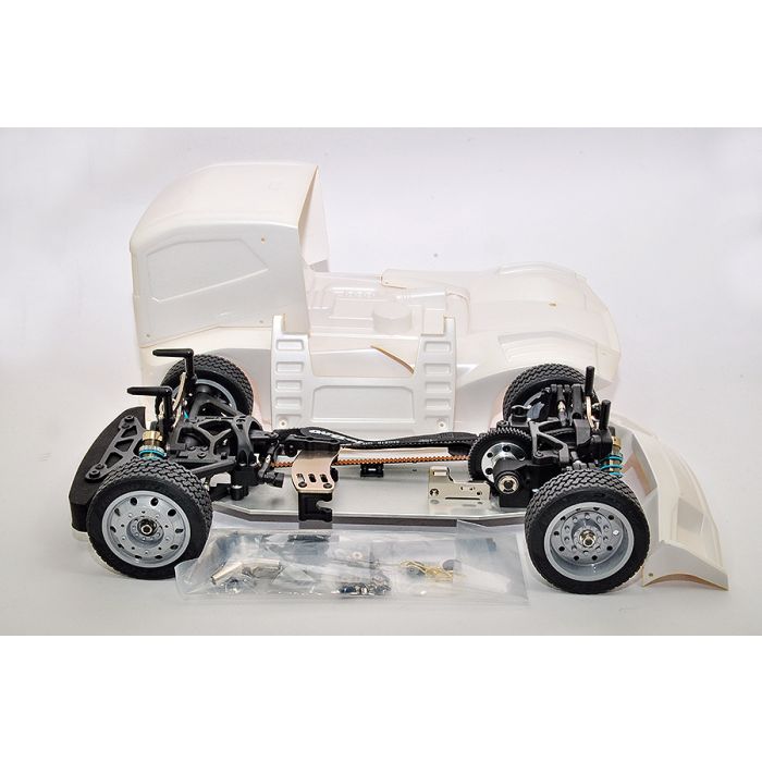 Hobao OFNA EPX RC Electric Truck Rolling Chassis  - Clear Unpainted