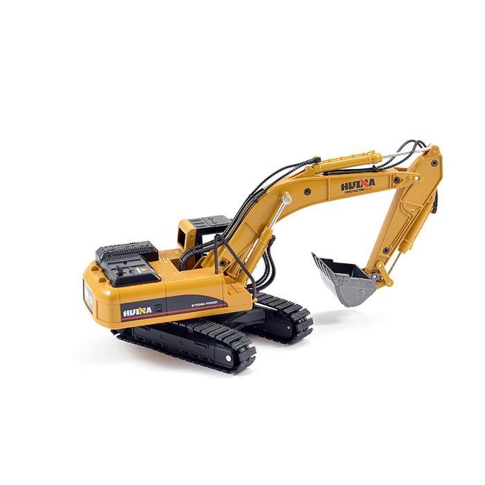 Huina 1:50 Diecast Excavator Digger Static Display Model