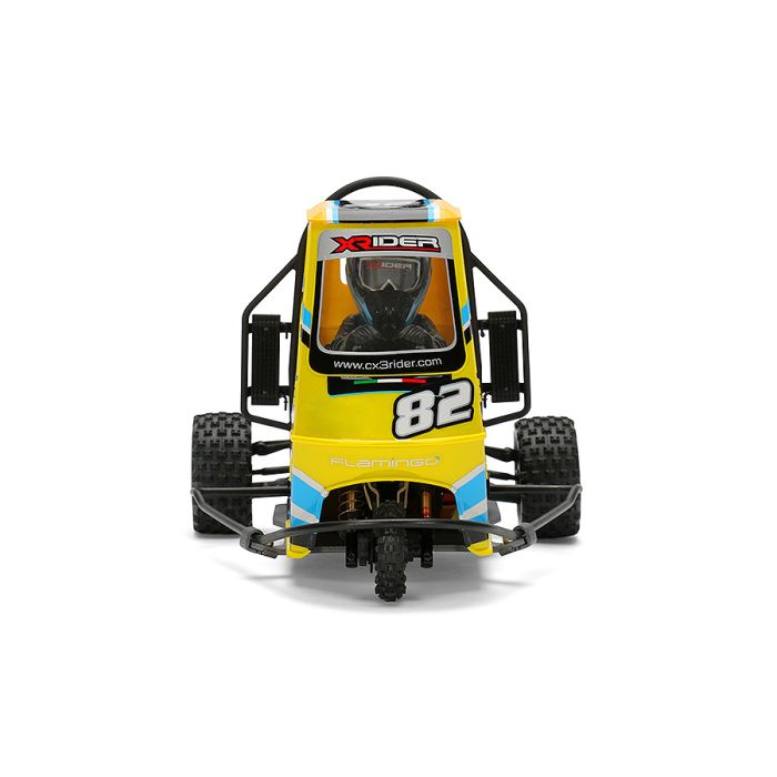 X-RIDER FLAMINGO 1/8 RTR RC RACING TUK TUK TRIKE - YELLOW