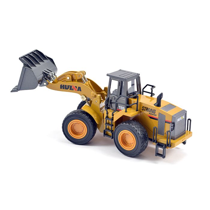 Huina 1:40 Diecast Wheel Loader Digger Static Display Model