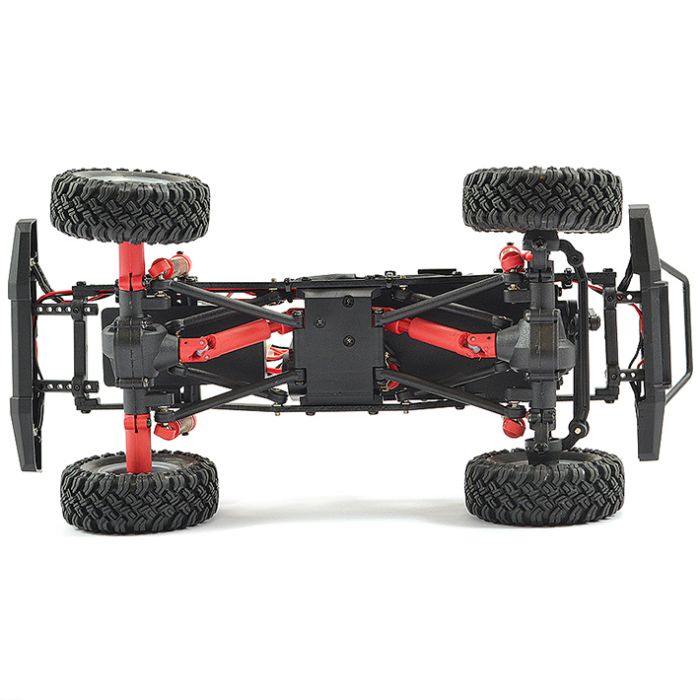 FTX 1:24 Outback Mini 2.0 Paso 4x4 RTR RC Rock Crawler Truck - Grey