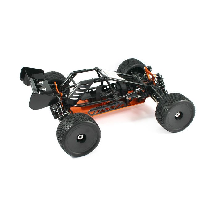 Hobao OFNA Hyper Cage Truggy Electric Roller Chassis RC - Black
