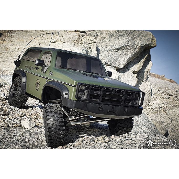 Gmade 1:10 GS02F Buffalo (Military) TS K5 Blazer RC Rock Crawler Kit
