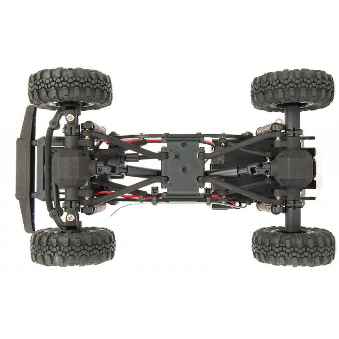 Element RC 1:24 Enduro 24 Sendero - RTR 4x4 Model Rock Crawler Truck - Blue/Red