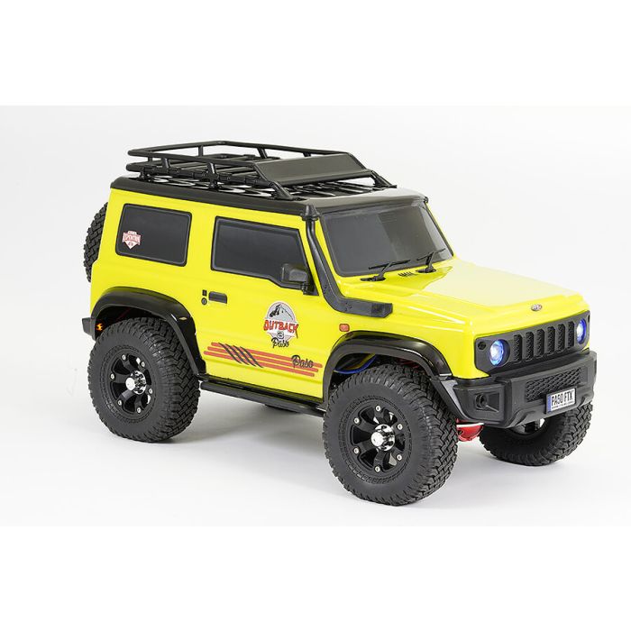 FTX 1:10 Outback Peso Jimny 4X4 RTR RC Trail Rock Crawler Jeep Truck Car - Yellow
