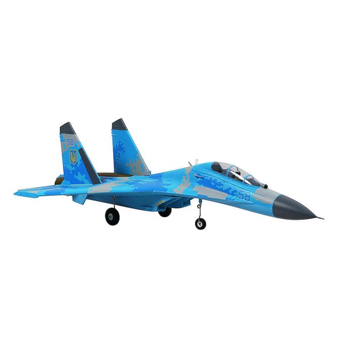Xfly Sukhoi SU-27 Brushless EDF RC Jet ARTF (no Tx/Rx/Bat) – Ukrainian Air Force