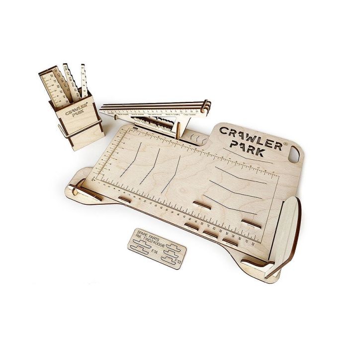 Crawler Park RC Crawler Setup System for 1/24 & 1/18 RC Cars
