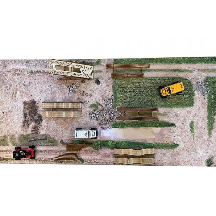 Crawler Park Starter Kit Carpet Circuit – 1/24 & 1/18 RC Car Off Road Track