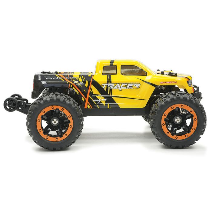 FTX 1:16 Tracer Brushless 4X4 RTR RC Monster Truck w/LED Lights - Yellow