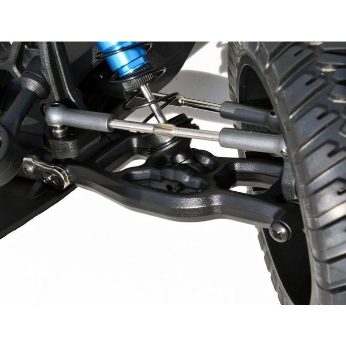 RPM Front A-Arms Black For Assoc Pro2 Sc10, Trophy Rat