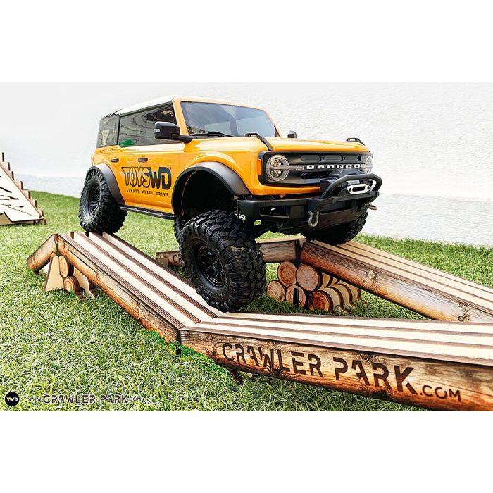 Crawler Park Axes Crossing Obstacle 1/10 Crawler Circuit