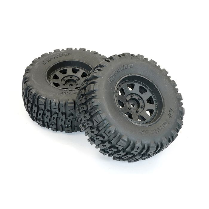 FTX Rokatan Mounted Front Tyre Set