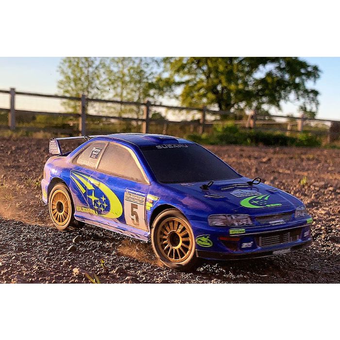 Carisma 1:24 GT24 Subaru Impreza WRX WRC 4WD Micro RC Model Rally Car