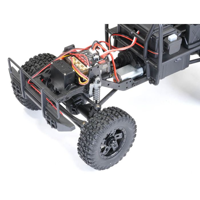 FTX 1:18 Outback Mini XP Unitrak Unimog Style Rock RC Crawler - Sand