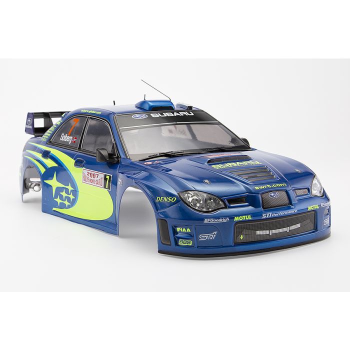 Killerbody 1/10 2007 Subaru Impreza STI WRC Rally (190mm) Painted RC Car Body