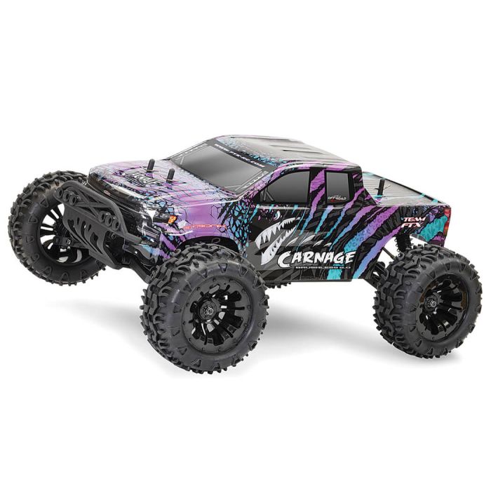FTX 1:10 Carnage 4WD Brushless RC Truggy RTR w/ 2S LiPo & More! Version 2.0!