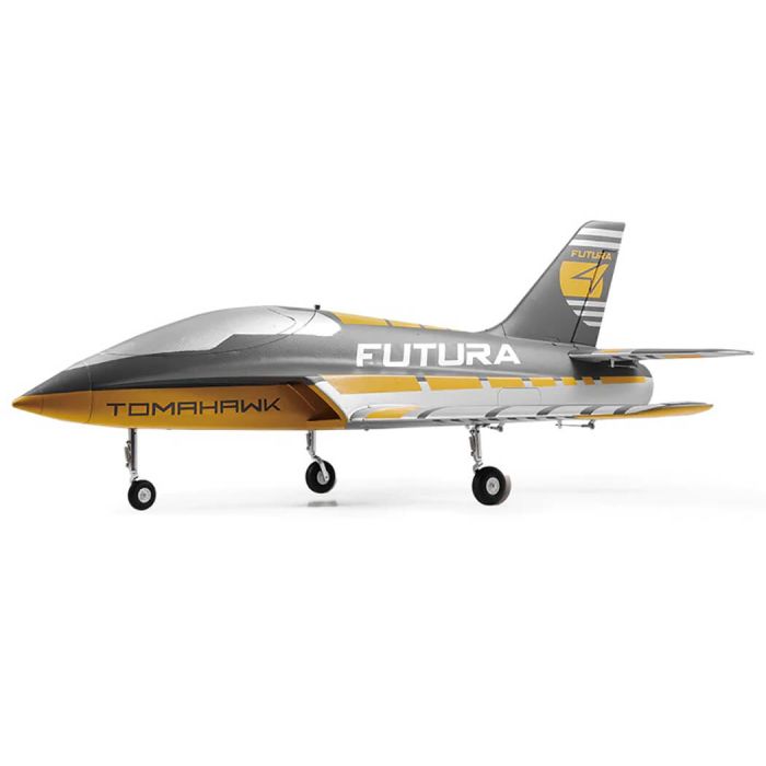 FMS Futura (64mm) EDF ARTF (no Tx/Rx/Batt/Chgr) Brushless RC Jet - Yellow