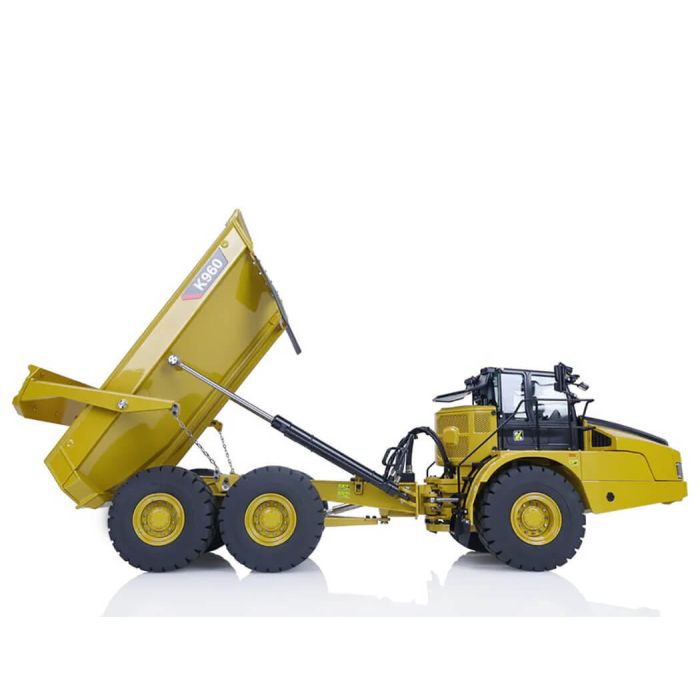 Huina 1:16 K960 Hydraulic Kabolite 6x6 Alloy RC Articulated Dump Truck