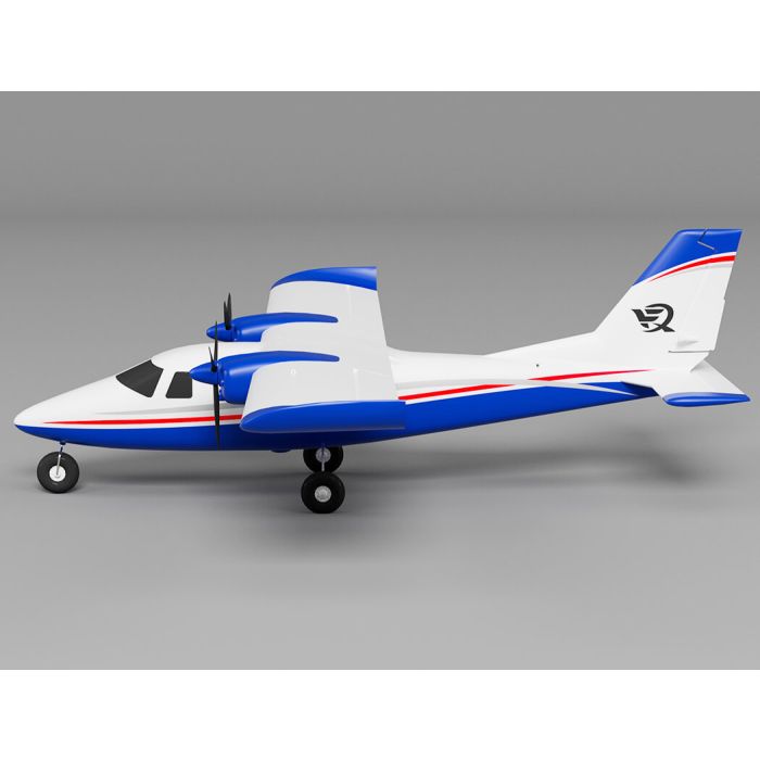 Xfly P68 Twin RC Plane (850mm) ARTF (no Tx/Rx/Batt/Cgr) - Blue