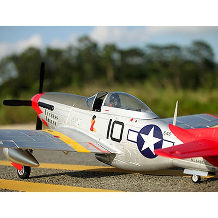 FMS North American P-51D Mustang V8 - Red Tail (1400mm) ARTF (no Tx/Rx/Batt)