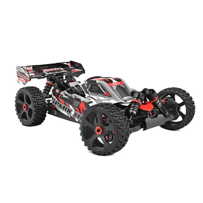 Corally Spark XB6 6S Brushless Basher ARTR (no Batt/Cgr) RC Buggy - Red