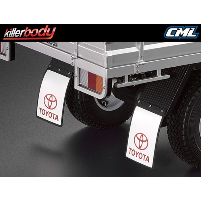 Killerbody RC Car Rear Fender For 1/10th Truck (3.35 Inch Tyres)