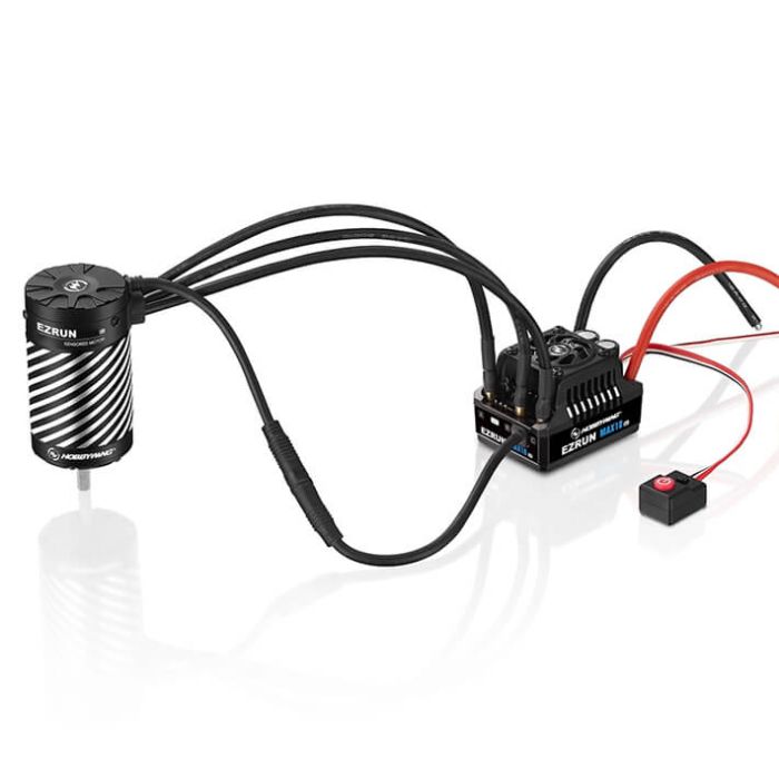 Hobbywing MAX10 G2 80a ESC & 3652sd 5400kv G3 RC Car Brushless Motor Combo