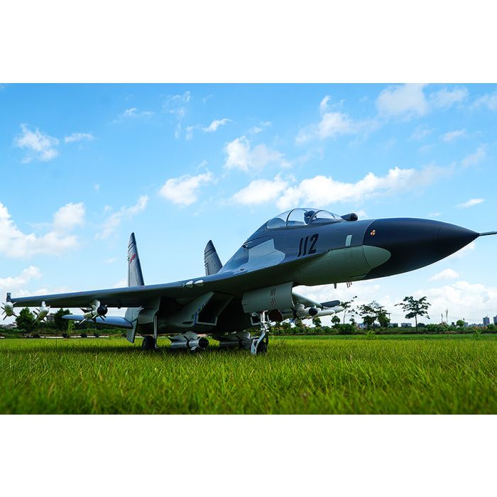 FMS Sukohi Su-27 / J-11 EDF RC Fighter Jet ARTF (no Tx/Rx/Batt) - Grey