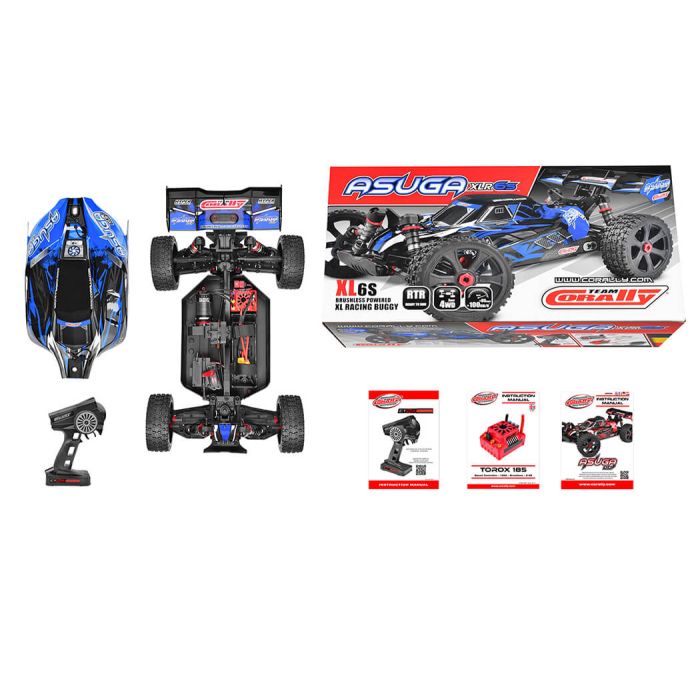 Corally Asuga XLR 6S ARTR (no Batt) Brushless XXL 1/8 RC Monster Buggy