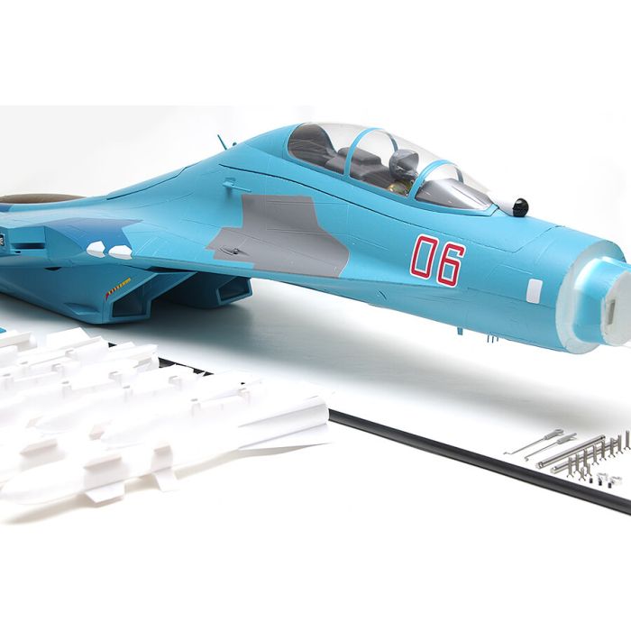FMS Sukohi Su-27 EDF RC Fighter Jet ARTF (no Tx/Rx/Batt) - Blue