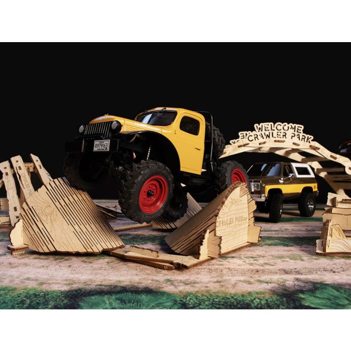 Crawler Park Welcome Kit 1/18 & 1/24 RC Car Track - 5 Obstacles