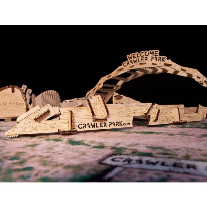 Crawler Park Welcome Kit 1/18 & 1/24 RC Car Track - 5 Obstacles