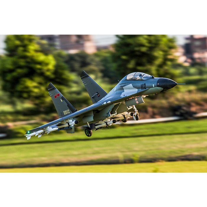 FMS Sukohi Su-27 / J-11 EDF RC Fighter Jet ARTF (no Tx/Rx/Batt) - Grey