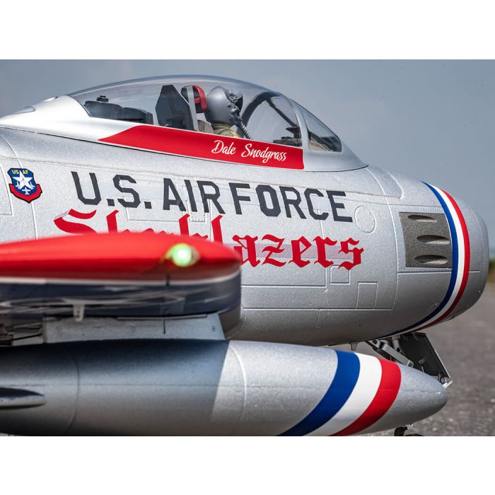 FMS F-86 Super Sabre (80mm) EDF Ducted Fan RC Jet ARTF (no Tx/Rx/Batt)
