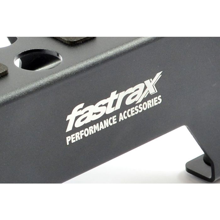Fastrax Black Anodised Aluminium Car Pit Stand for RC Cars