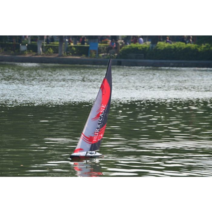 Volantex Racent Hurricane 1 Metre Sail Yacht Boat Ready To Sail