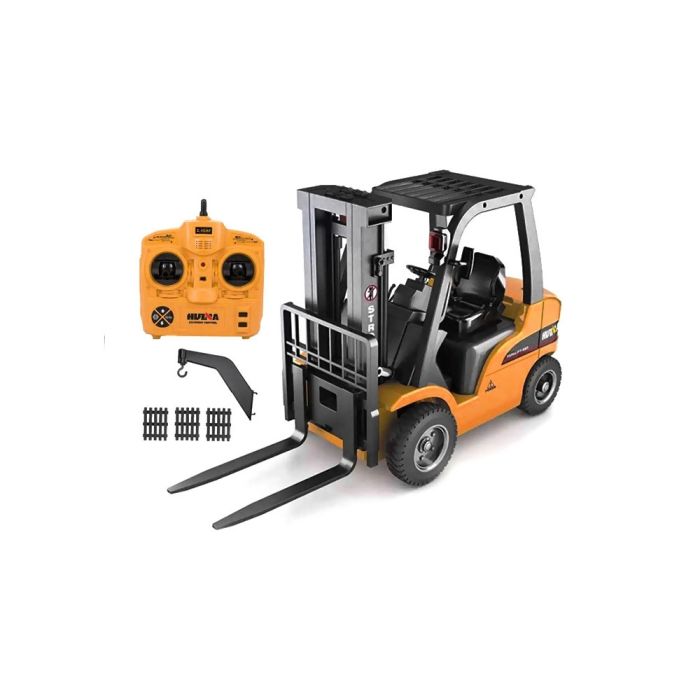 Huina RC Fork Lift Truck w/ Metal Frame, Cab & Wheels, Lights & Sound