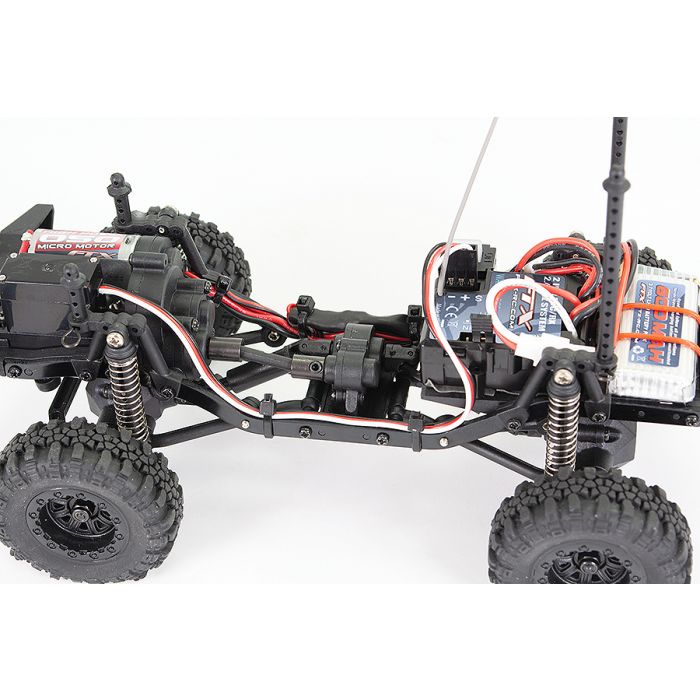 FTX 1:24 Outback Ranger Mini 3.0 4x4 RTR RC Rock Crawler Truck - Dark Grey