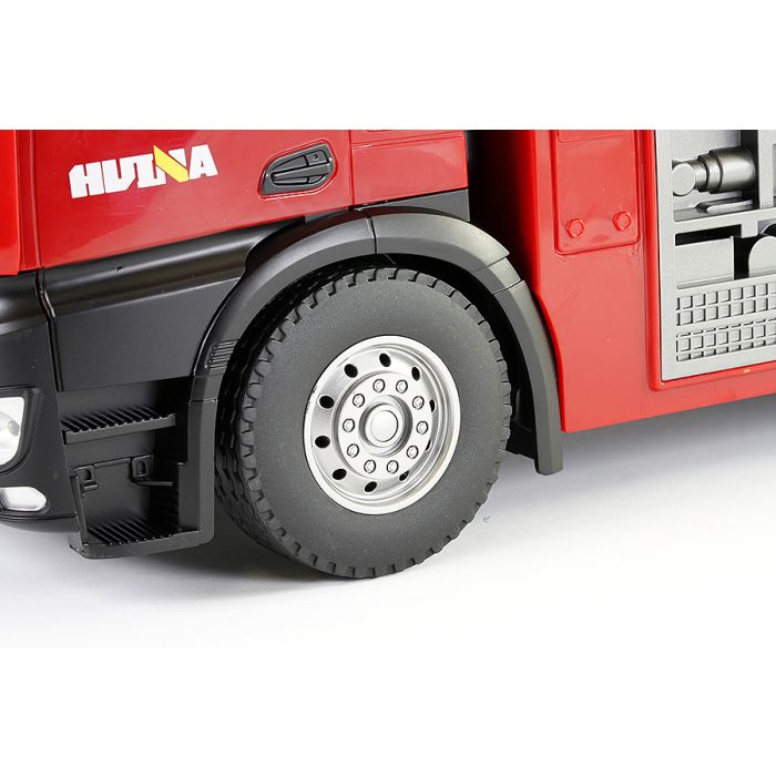 Huina RC Fire Engine Truck - Working Lights, Sound & Water Cannon!