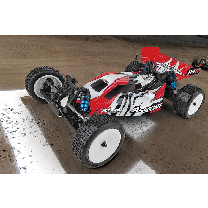 Team Associated 1:10 RB10 RTR RC Buggy Car - Red