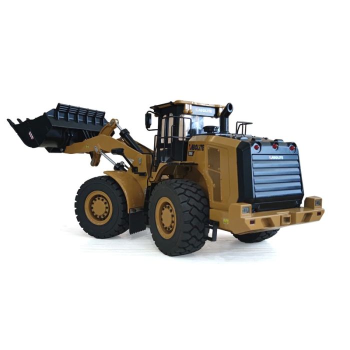 Huina K966 Kabolite Wheeled Loader Digger - All Metal, Hydraulic, Brushless